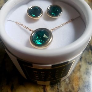 White House Black Market earring and necklace set